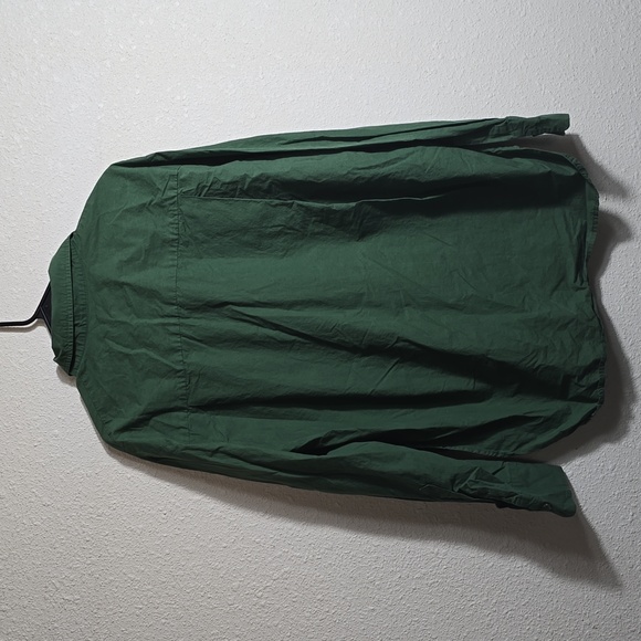 Lui Organic Cotton Shirt - Hunter Green - Picture 3 of 4